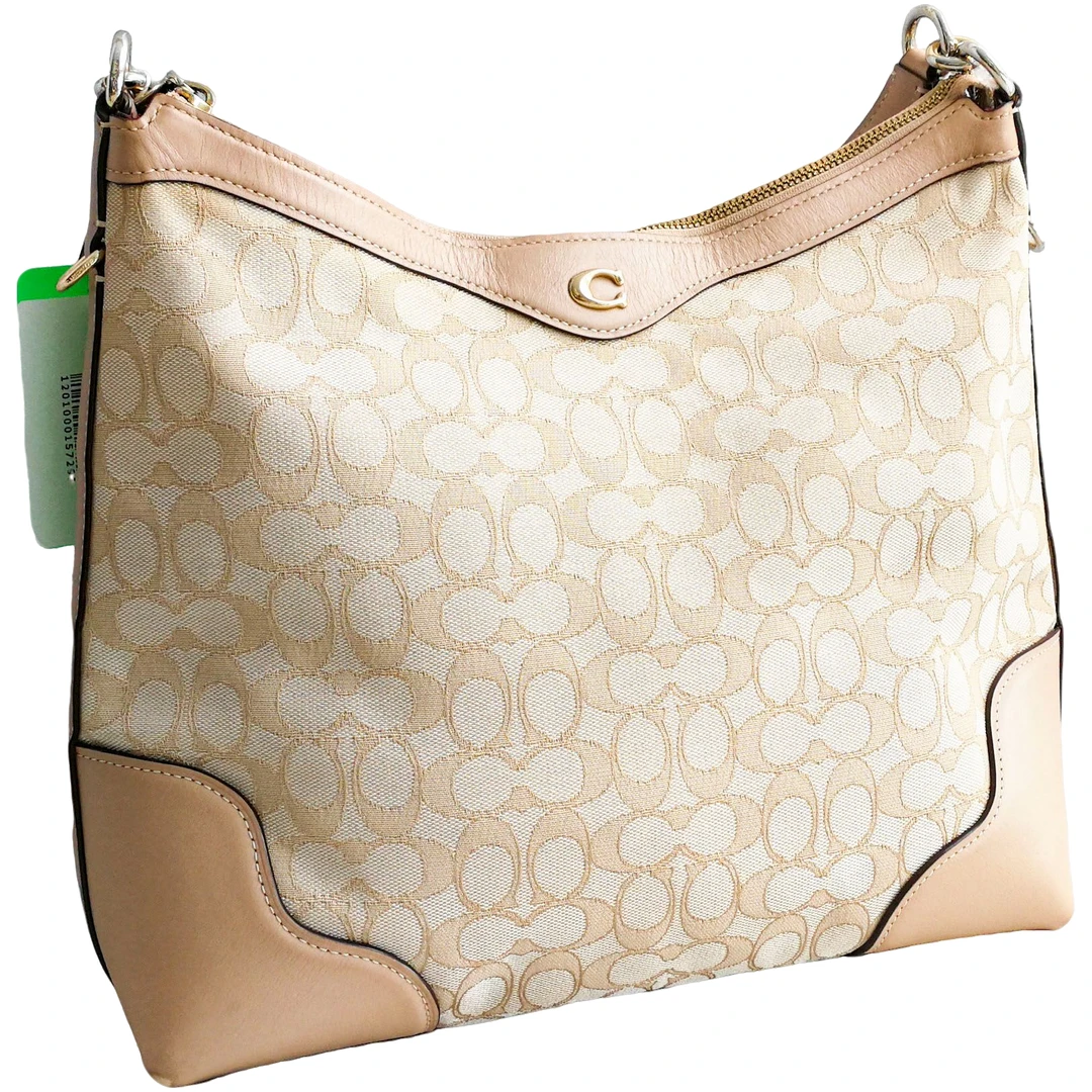 95新  Coach 香布蕾老花手拎包  061022