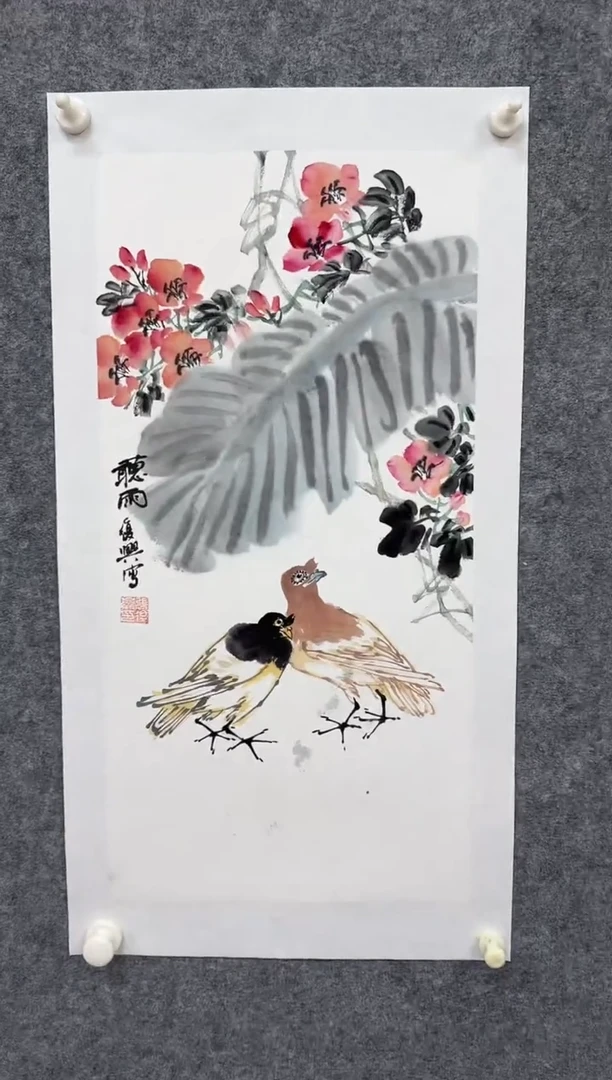 国画ST-ZFX老师绘画作品