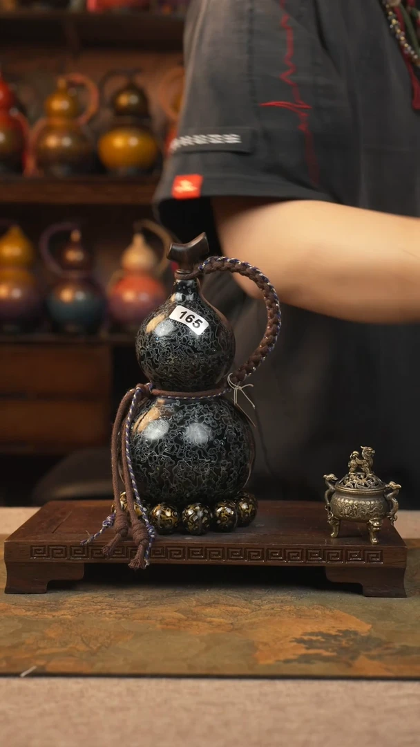 165大漆一物一拍记葫堂出品[不带手串】
