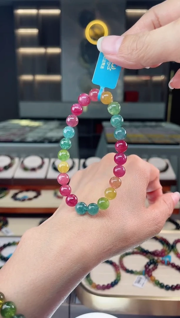 【闪购商品】碧玺单圈手串未镶嵌（多样性发一条）Q