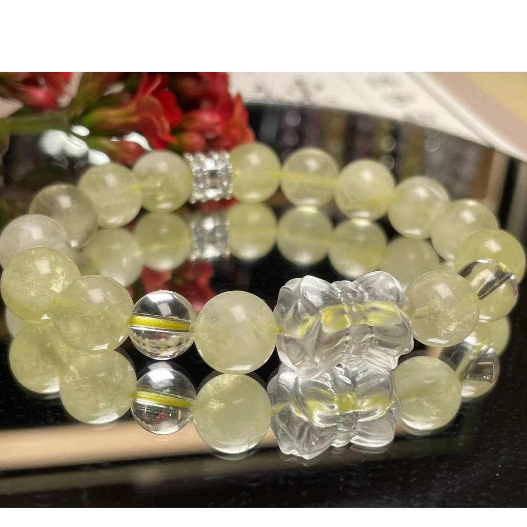 【柒加壹严选】柠檬晶10mm手链