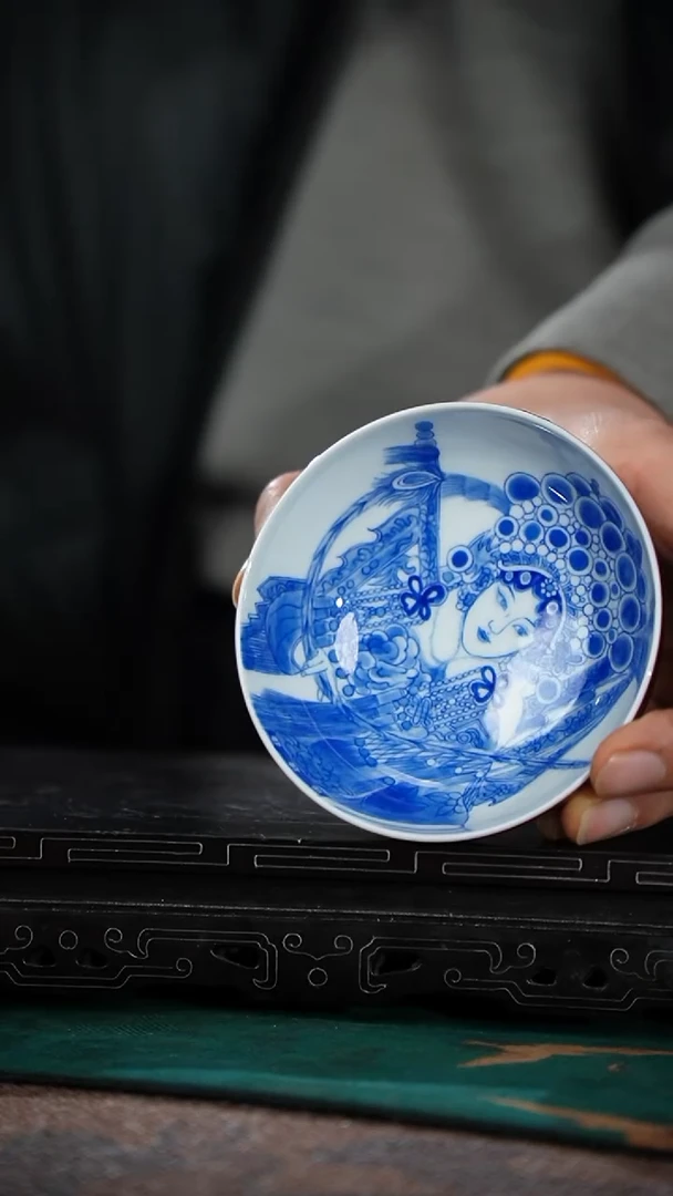 32-1豇豆红穆桂英普洱杯（良朋）