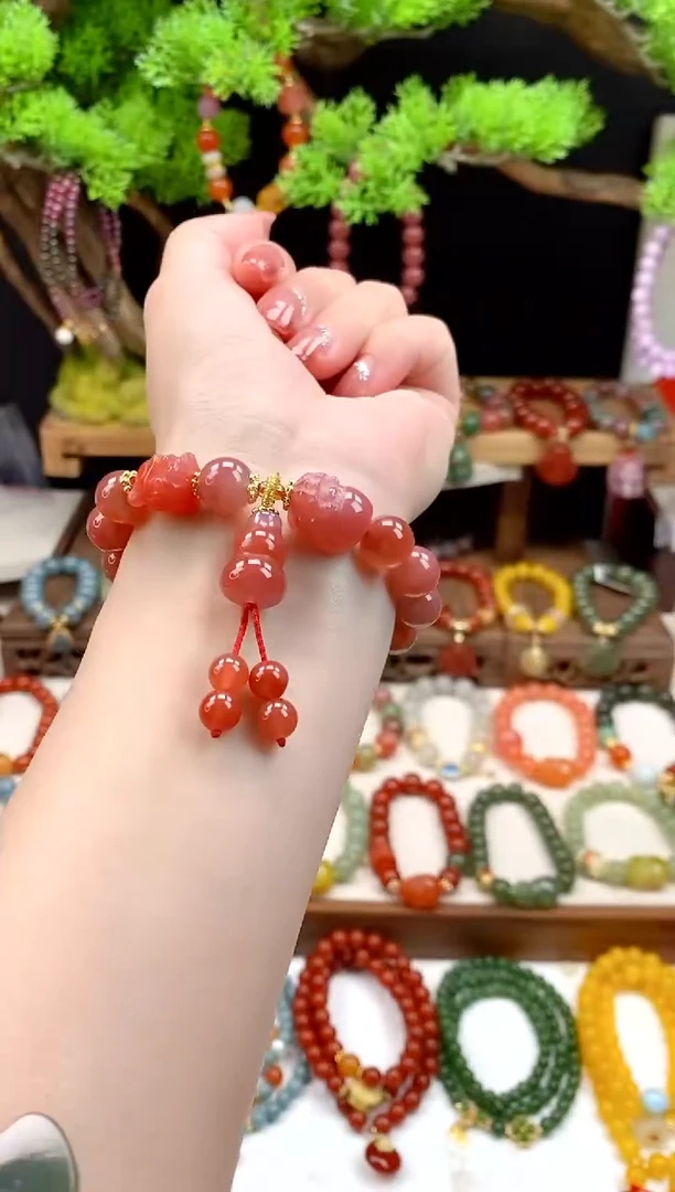 未镶嵌玛瑙手饰葫芦999