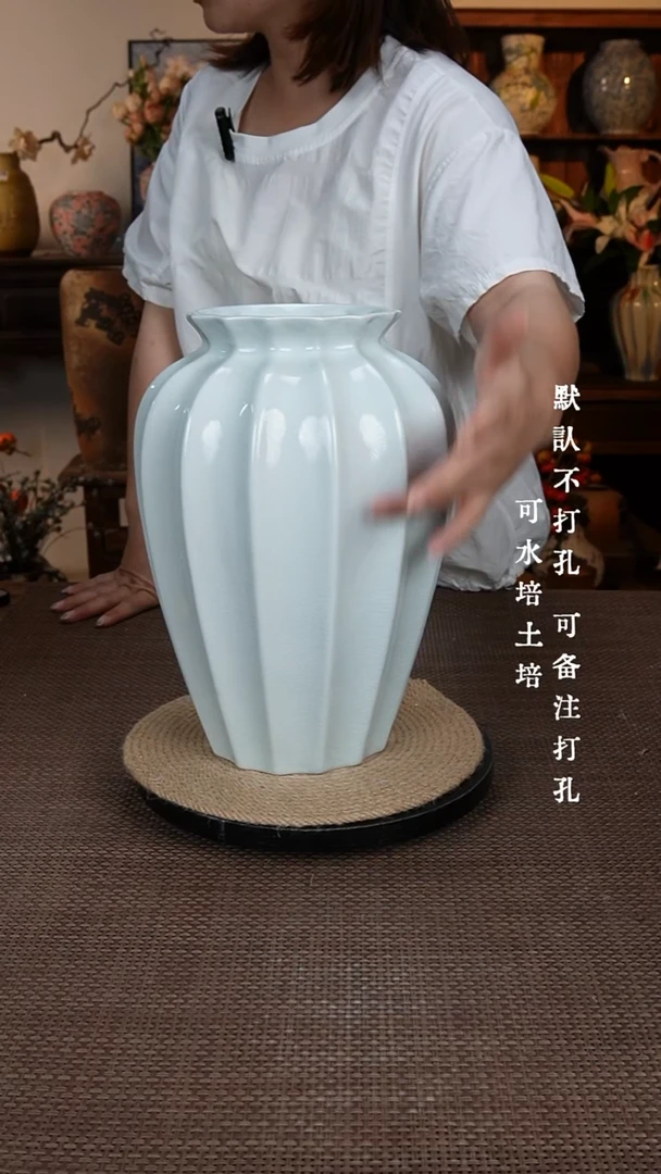 摆件007景德镇陶瓷花瓶