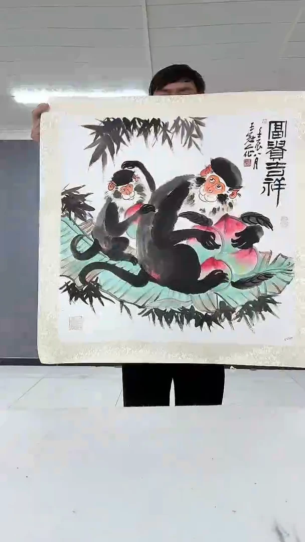 国画6写意花鸟-王冠人-4平尺