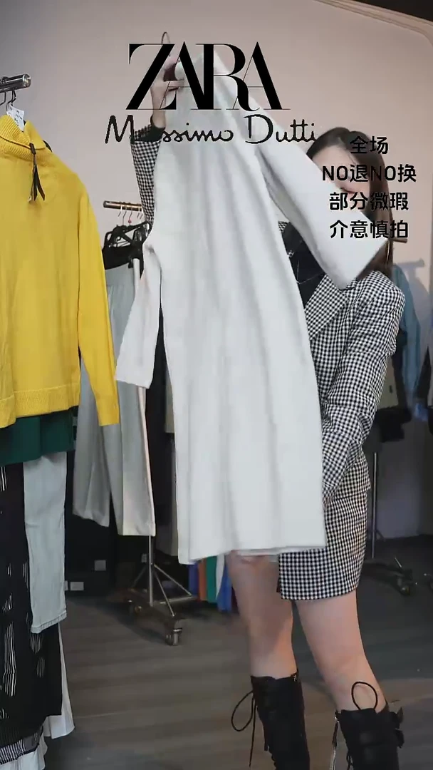 允禾大牌折扣 白色裙子s码数