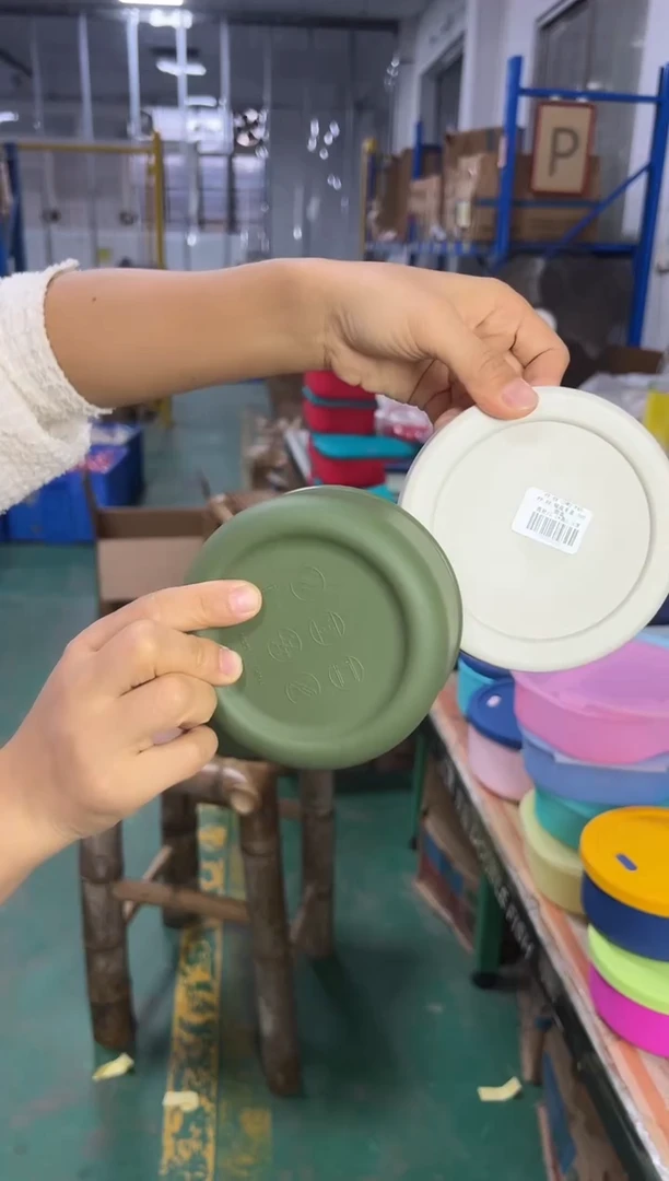 硅胶绿底麦盖-300圆盒