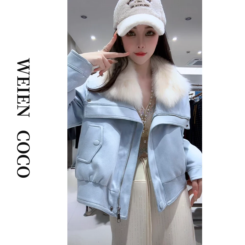 【薇恩COCO】时尚气质外套女款百搭上衣女设计师外套冬季新款S5980
