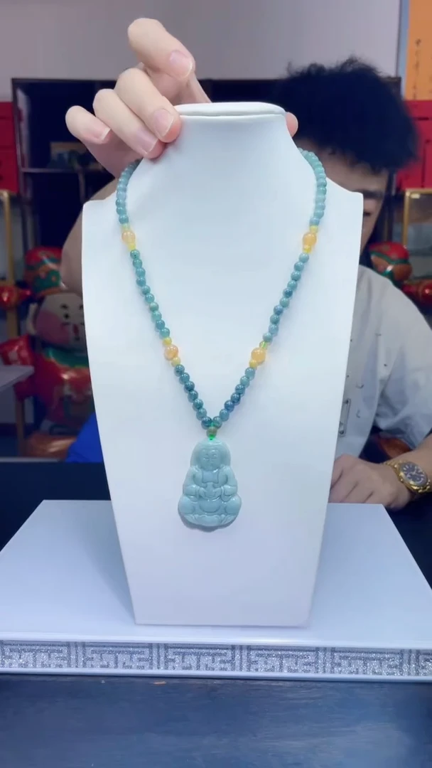 【闪购商品】翡翠吊坠(赠链)未镶嵌Q89多样性发其一