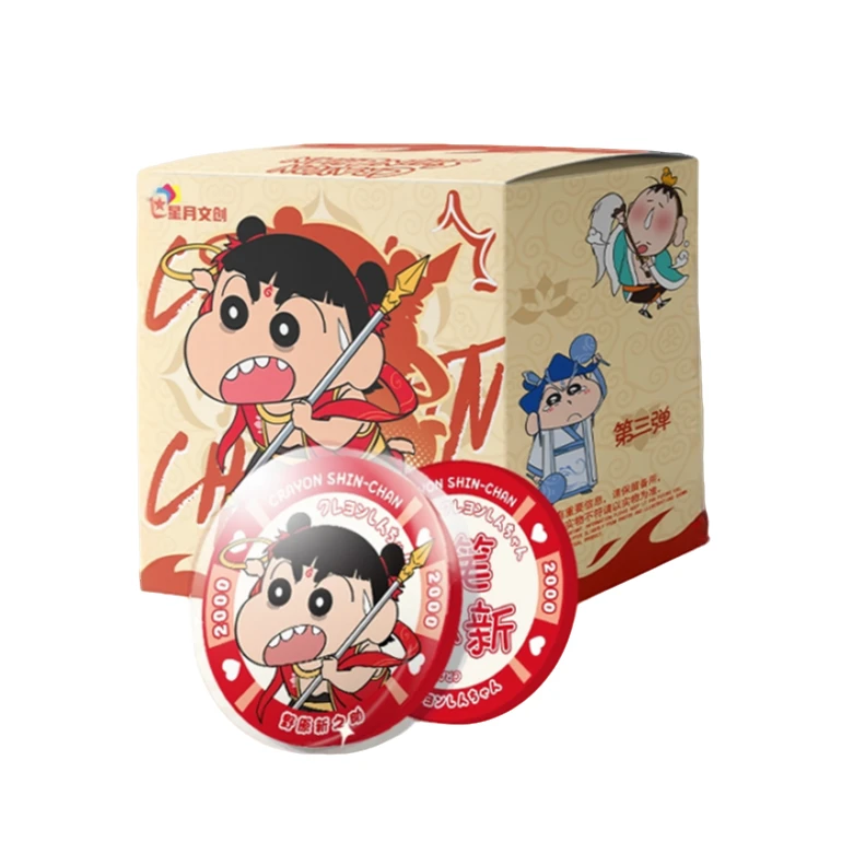 【葵·吃吃】星月文创蜡笔小新 第三弹 陶瓷筹码币 收藏盲盒