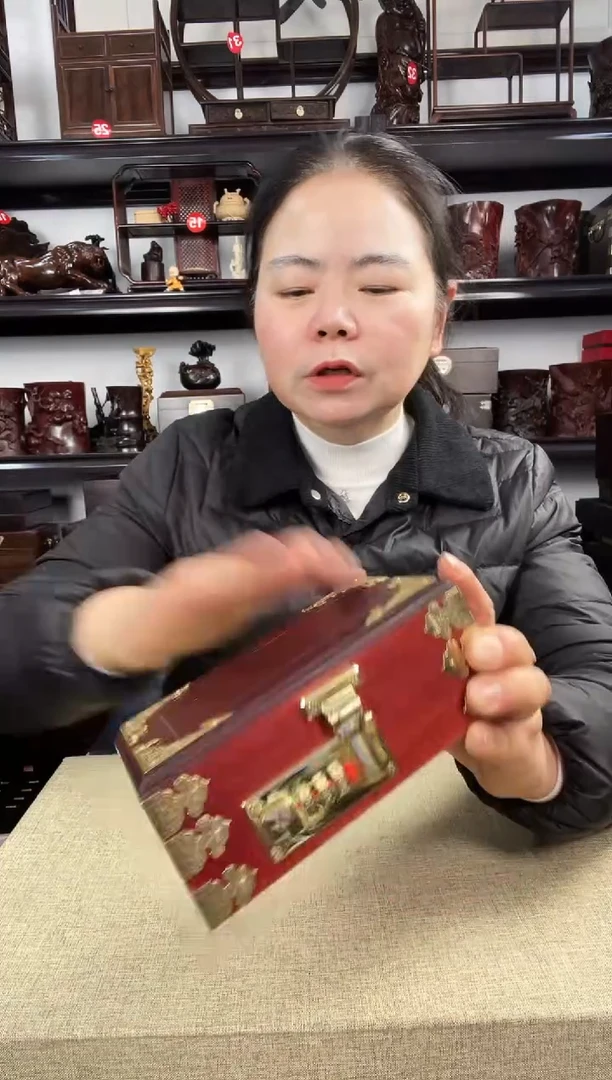 木瑕疵090老李红木工艺品