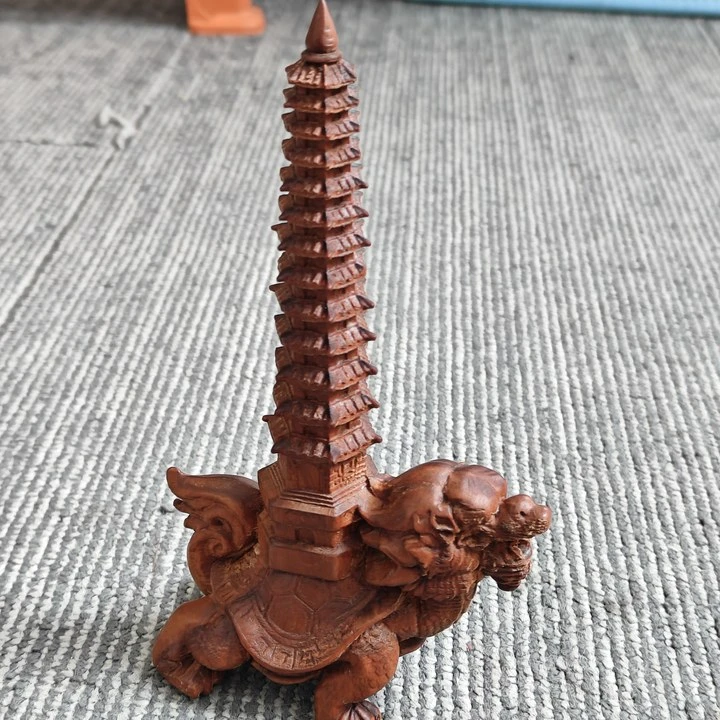 雷 枣 石敢当摆件（备注）-542656