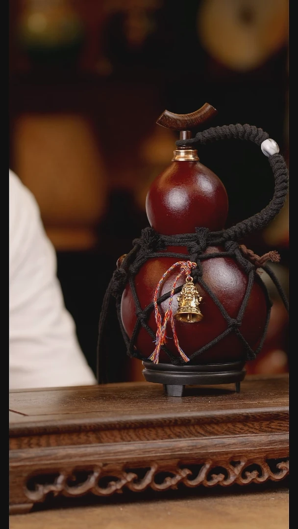 86号精品天然大漆酒葫芦一物一拍-