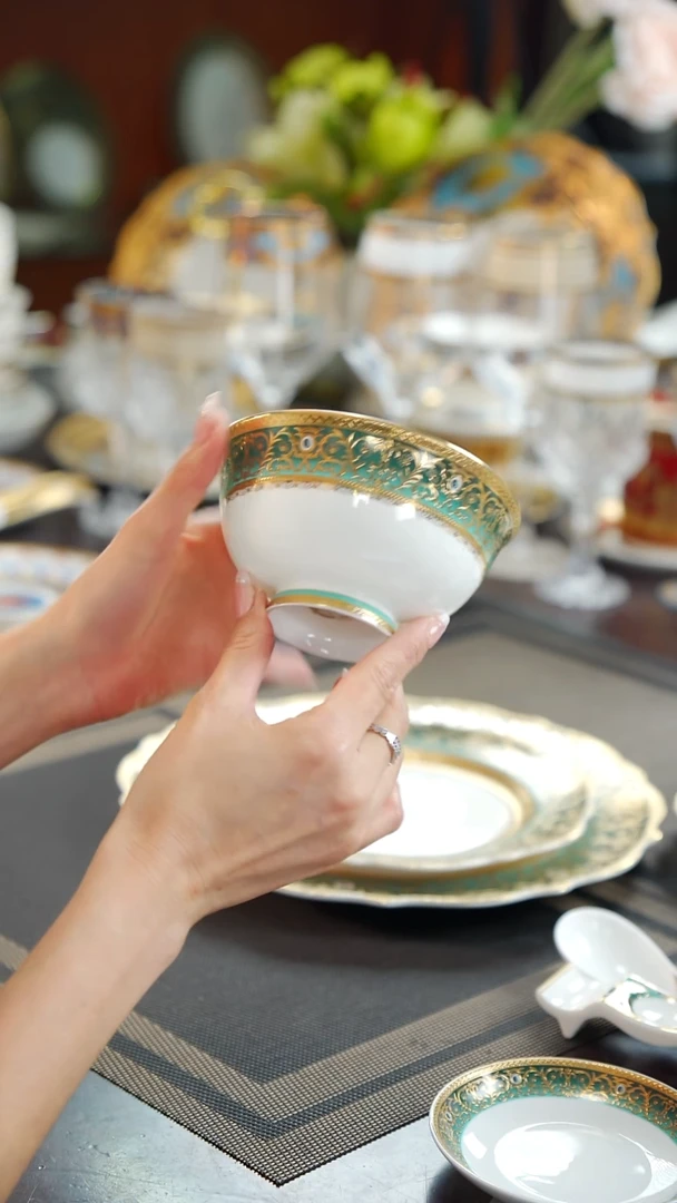 瓷片4.75英寸米饭碗1个