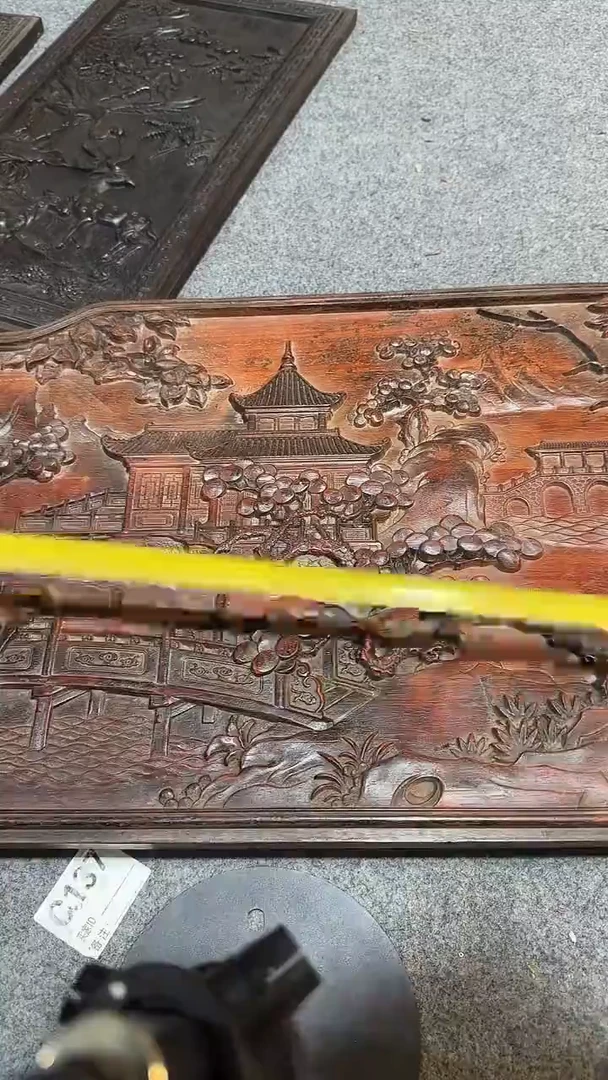 香榧木紫檀拆件雕刻板以直播间实物为准