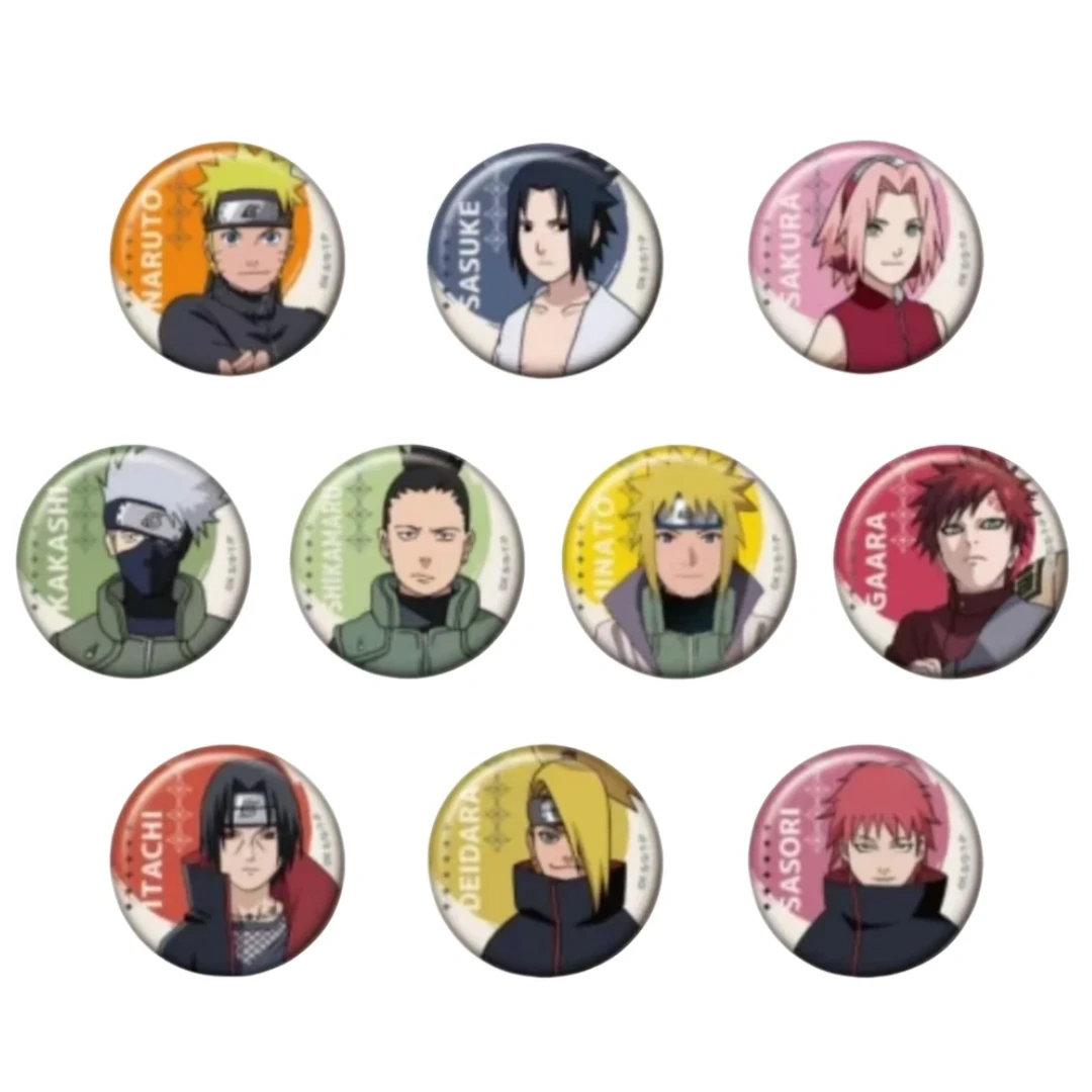 火影忍者-TV绘角色吧唧日谷徽章盲盒（默认代拆）