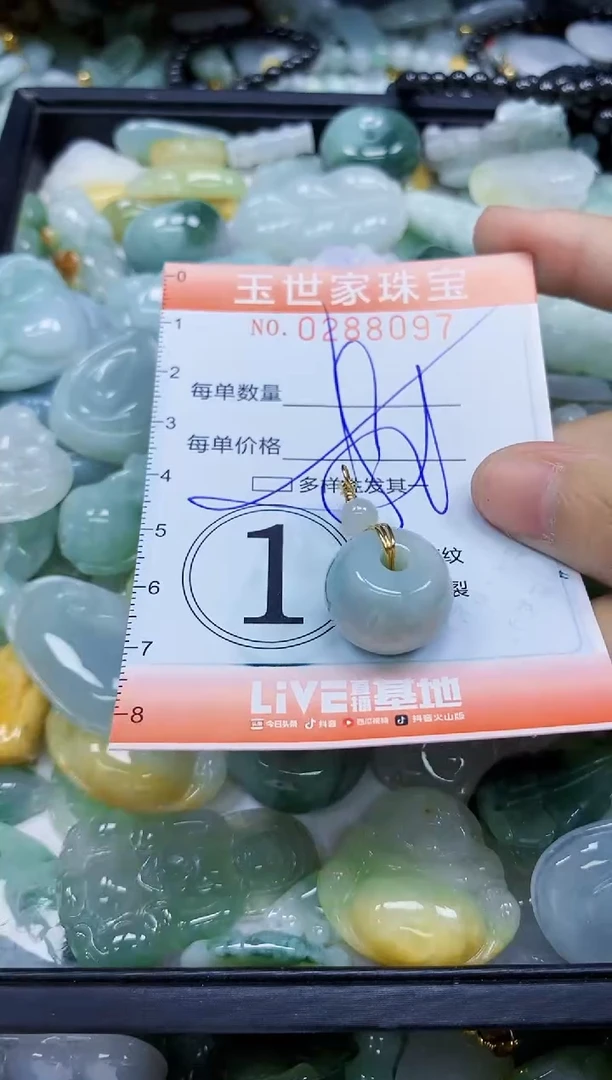 翡翠未镶嵌颈饰闪购0288097多样性发其一