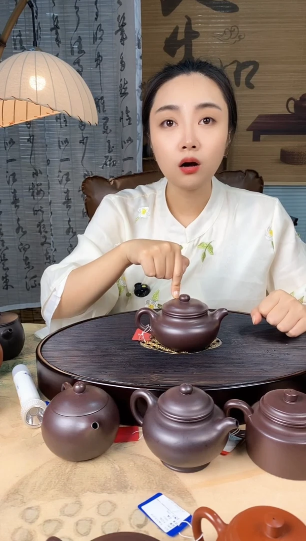 茶壶紫砂仿古 紫茄泥 周粉兰