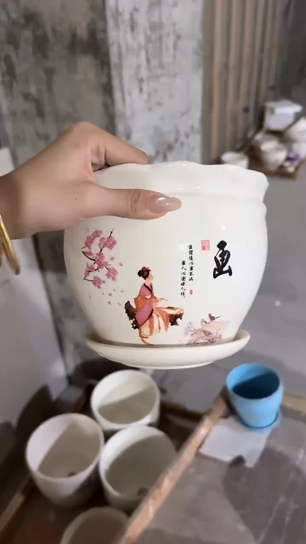 高温陶瓷花盆+E289