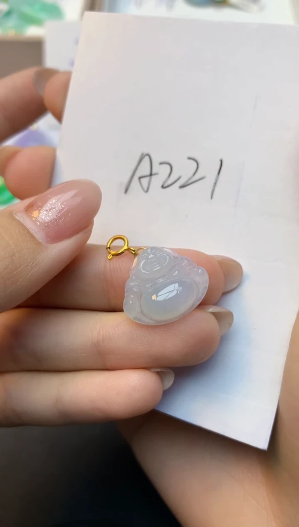 颈饰未镶嵌翡翠天然A货缅甸翡翠百元以上9元证书费自理