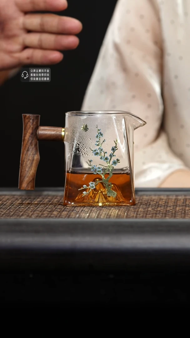 玻璃手工艺品玻璃透明公道杯