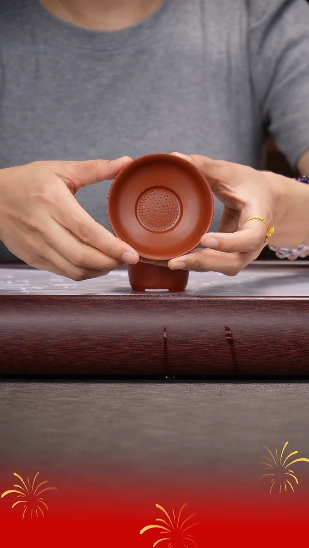 茶壶紫砂朱泥茶漏