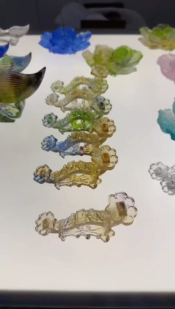 手工艺品琉璃如意