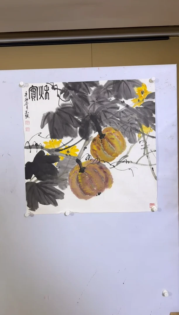 【闪购商品】国画绘画作品-绘画-972