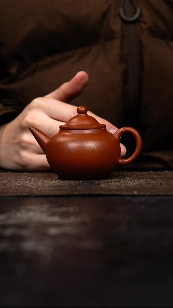 茶壶紫砂原矿手工壶115CC