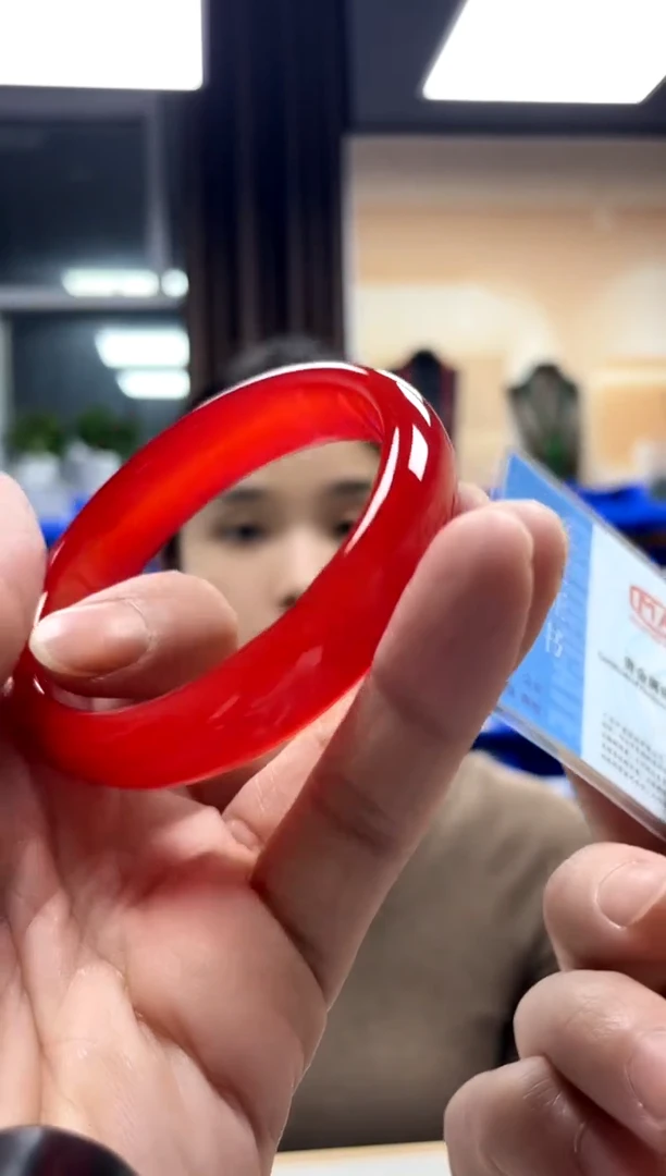 手镯玛瑙/玉髓未镶嵌豆****）红景天手镯