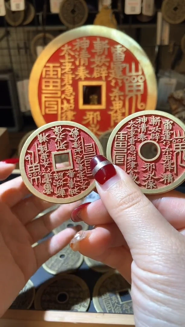 【闪购商品】铜现代翻砂铜工艺品赣炉点砂一对