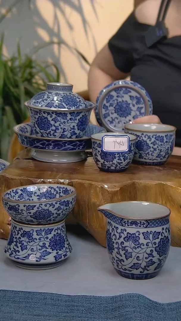 简装家用款9件套 陶瓷家用茶具系列