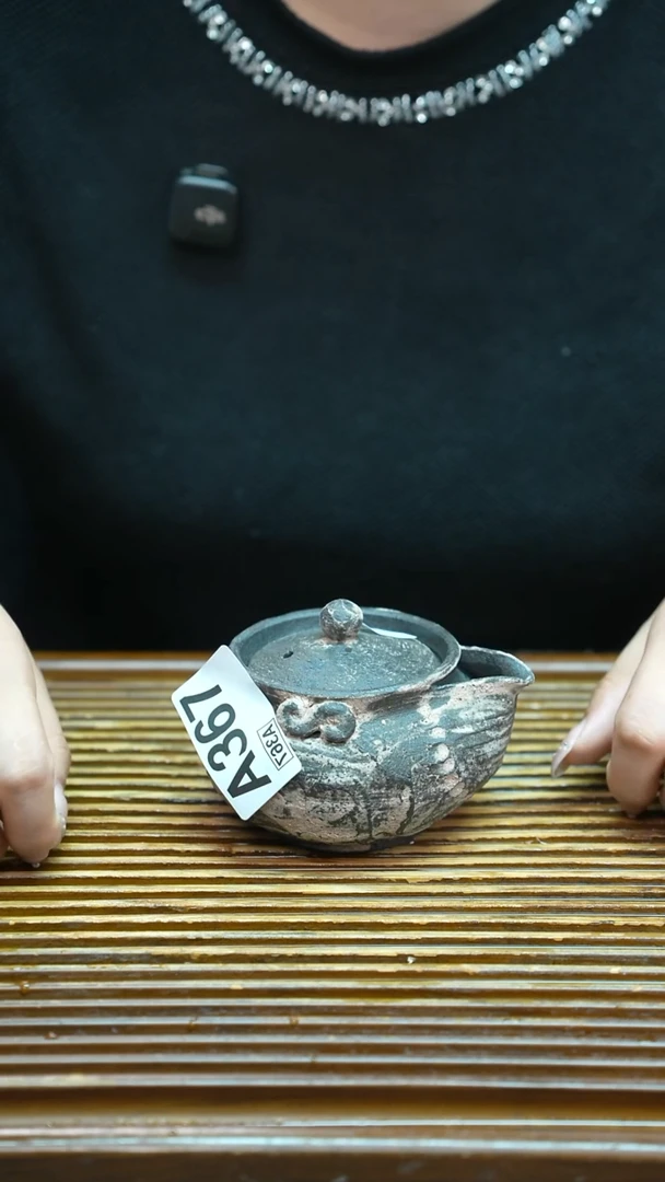 万古烧粗陶手工茶具