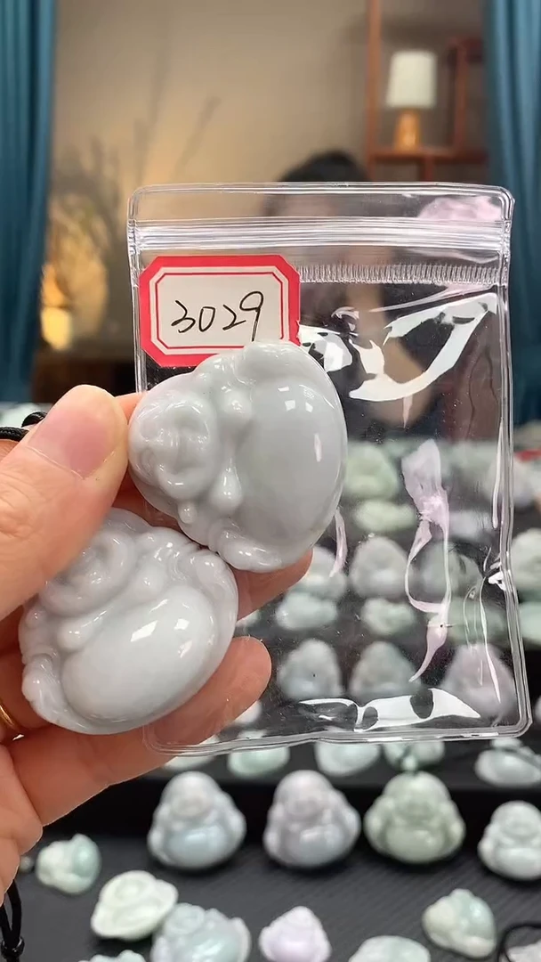 颈饰未镶嵌翡翠佛公 3029多样性发一件