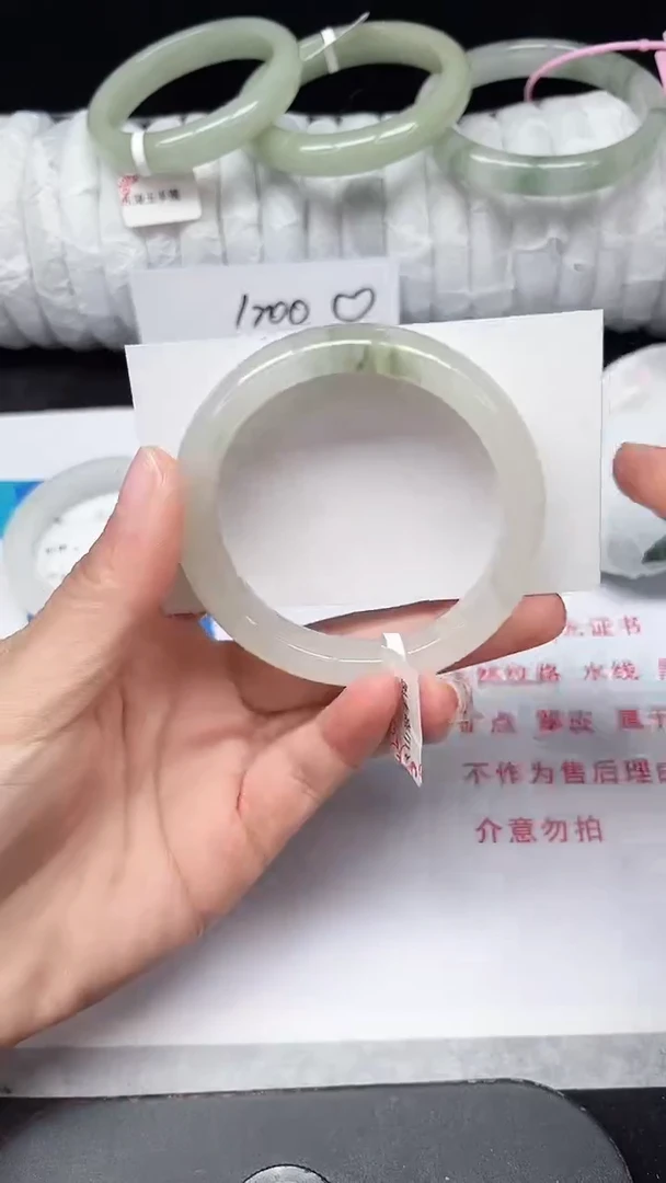 未镶嵌手镯石英质玉229-54/55