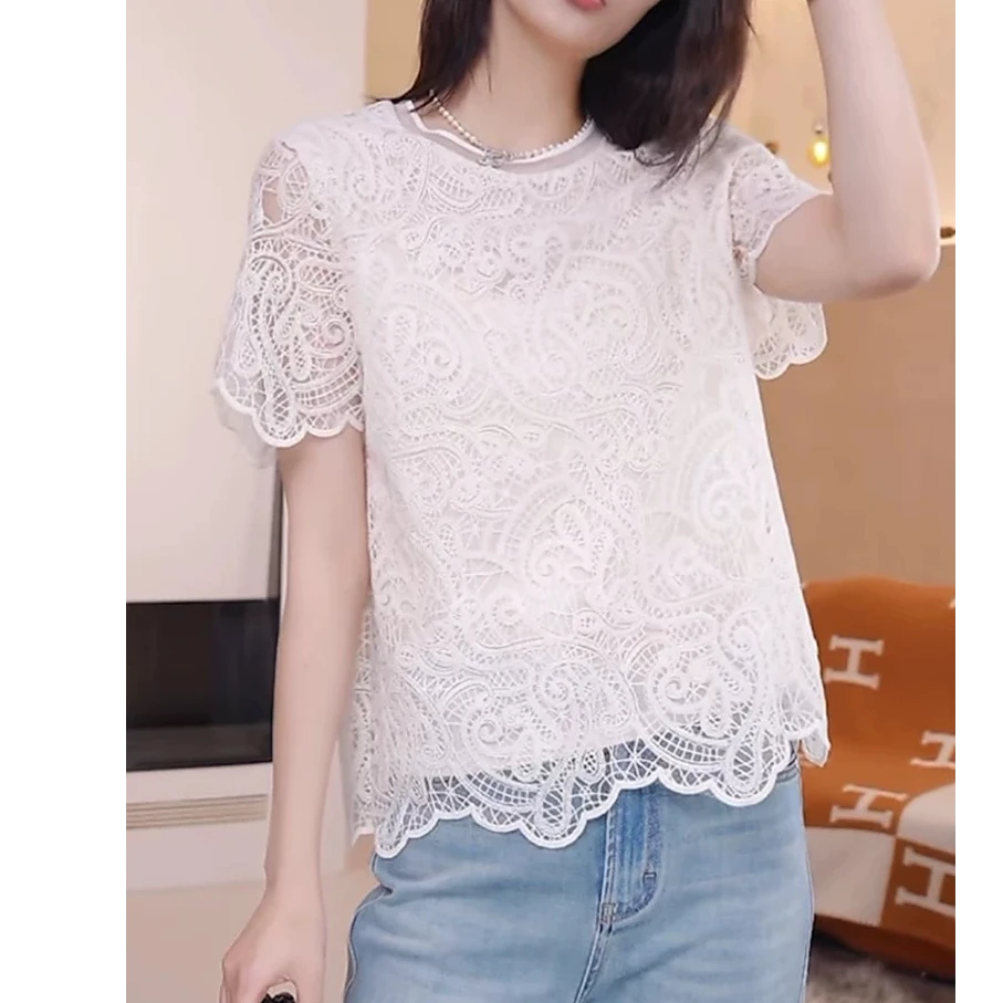 丝年.玲珑|定制轻奢气质显瘦百搭款梭织上衣女SY0051
