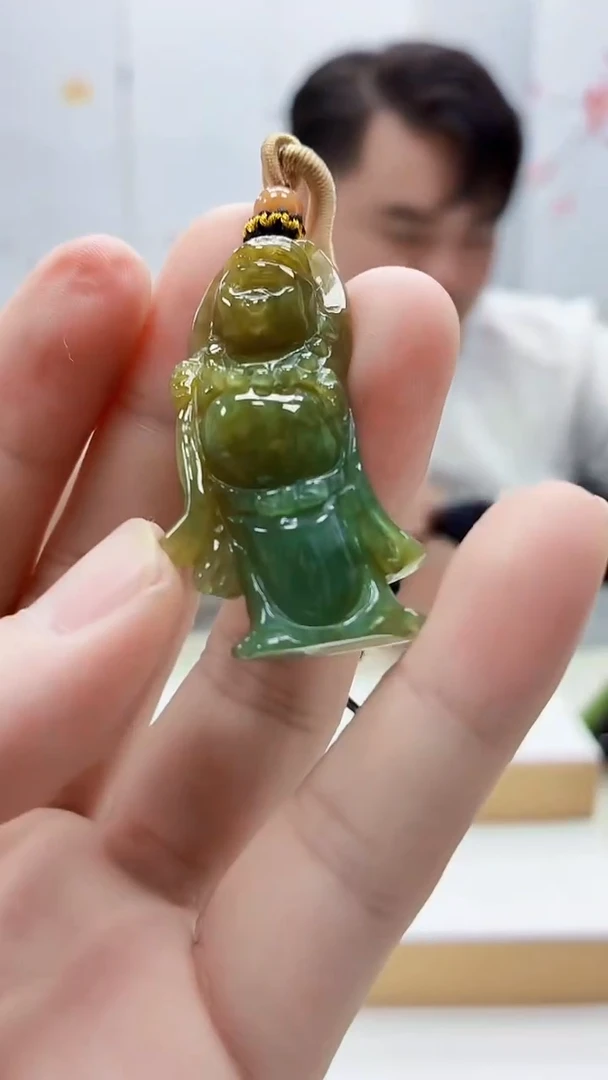 未镶嵌定制翡翠5060bb-毛货挂件31