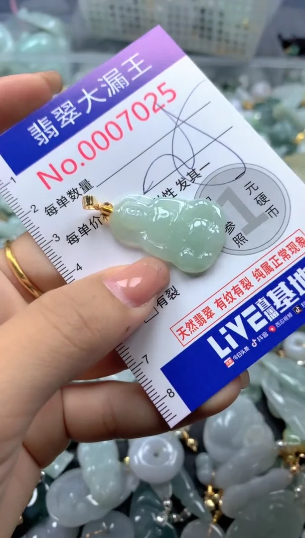 颈饰未镶嵌翡翠7025