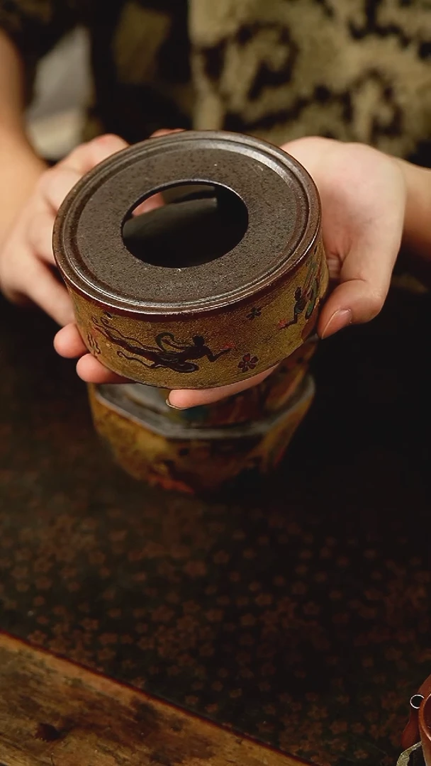 茶杯紫砂.**.47号 瑕疵 紫砂柴烧