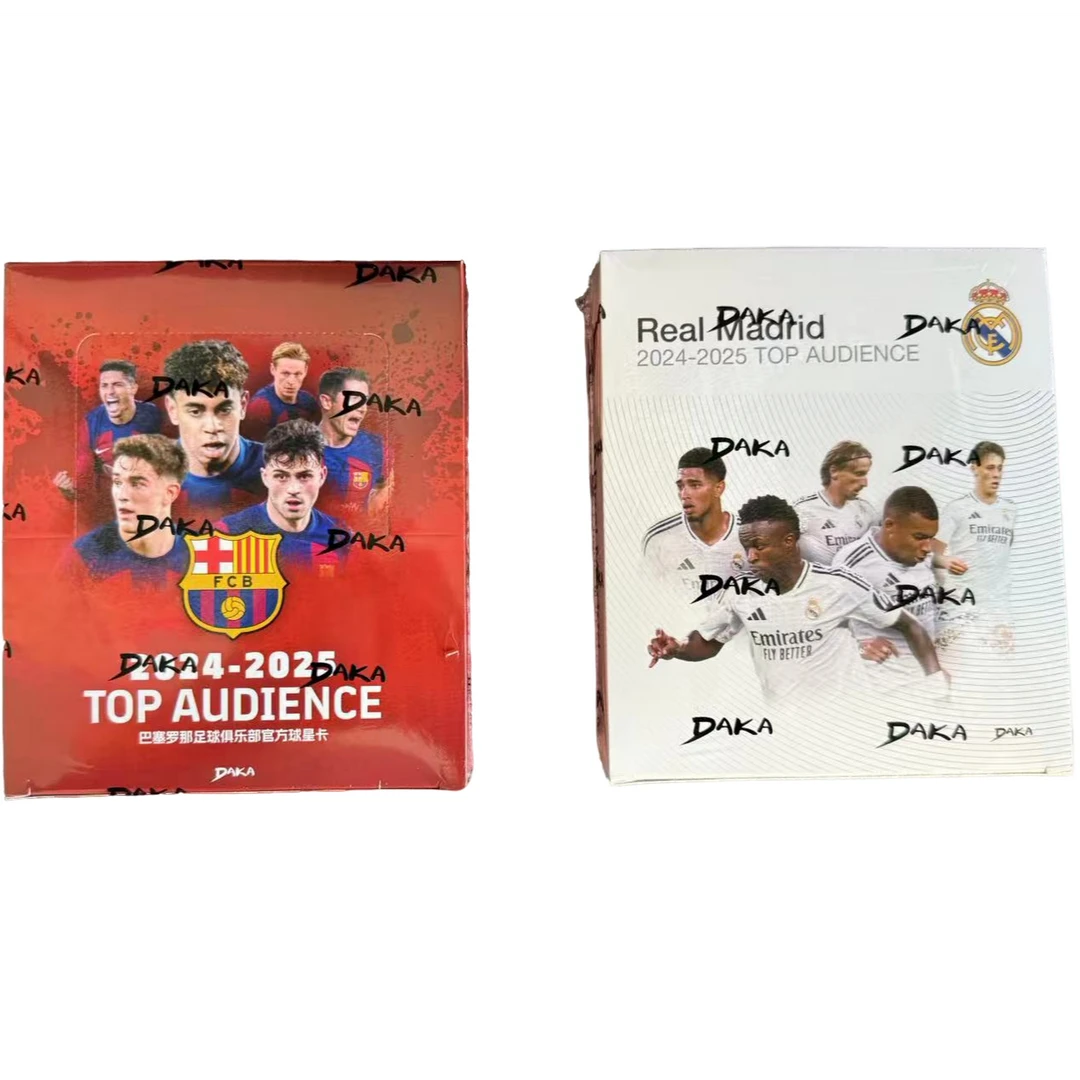 （拆盒） 24-25 DAKA 巴萨/皇马 队盒 球星卡盲盒