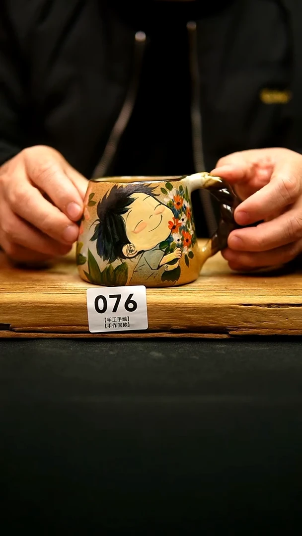 @@陶园瓷舍@@纯手工手绘@高温釉下彩