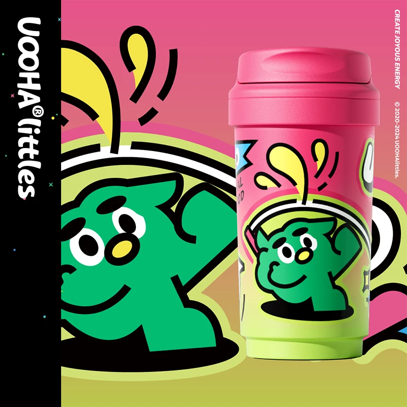 达播专属·悠行双饮双层保温咖啡杯水杯杯子便携咖啡杯