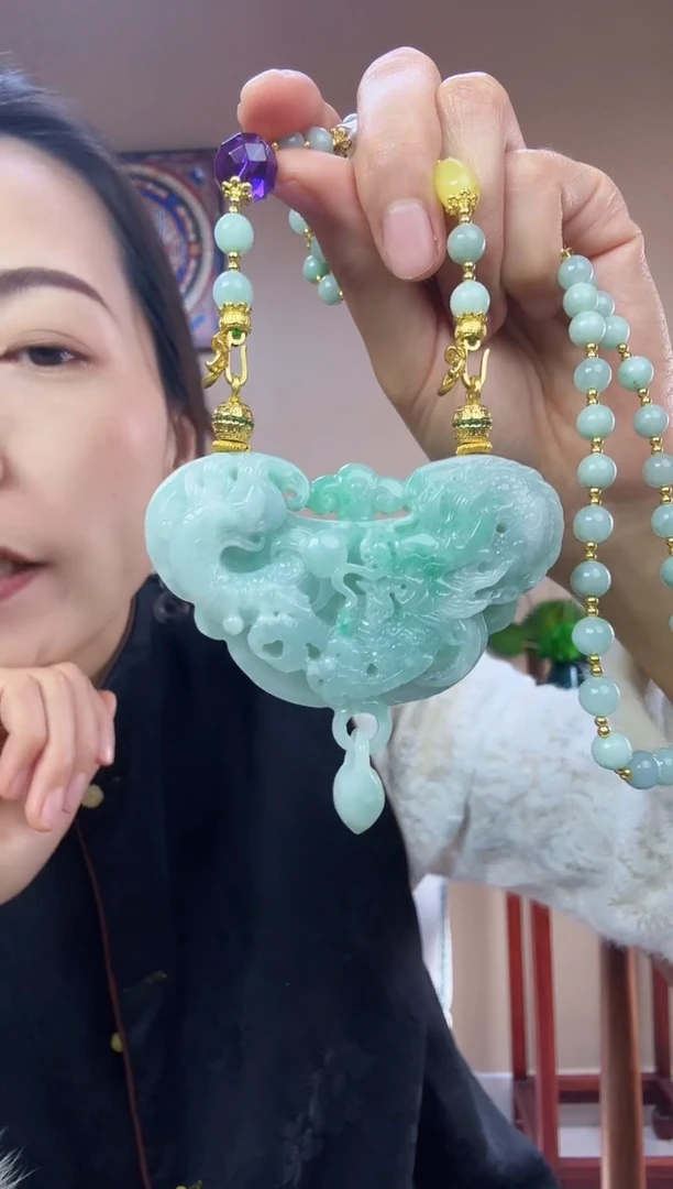 【闪购商品】翡翠颈饰未镶嵌特色原创翡翠颈饰