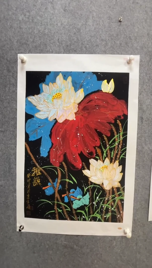 【闪购商品】国画高俊飞2.7平尺画作1