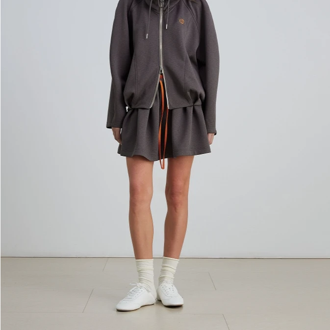 【顾文婷推荐】SHANG1上壹 腰头撞色蓬蓬卫裙 S25AS27