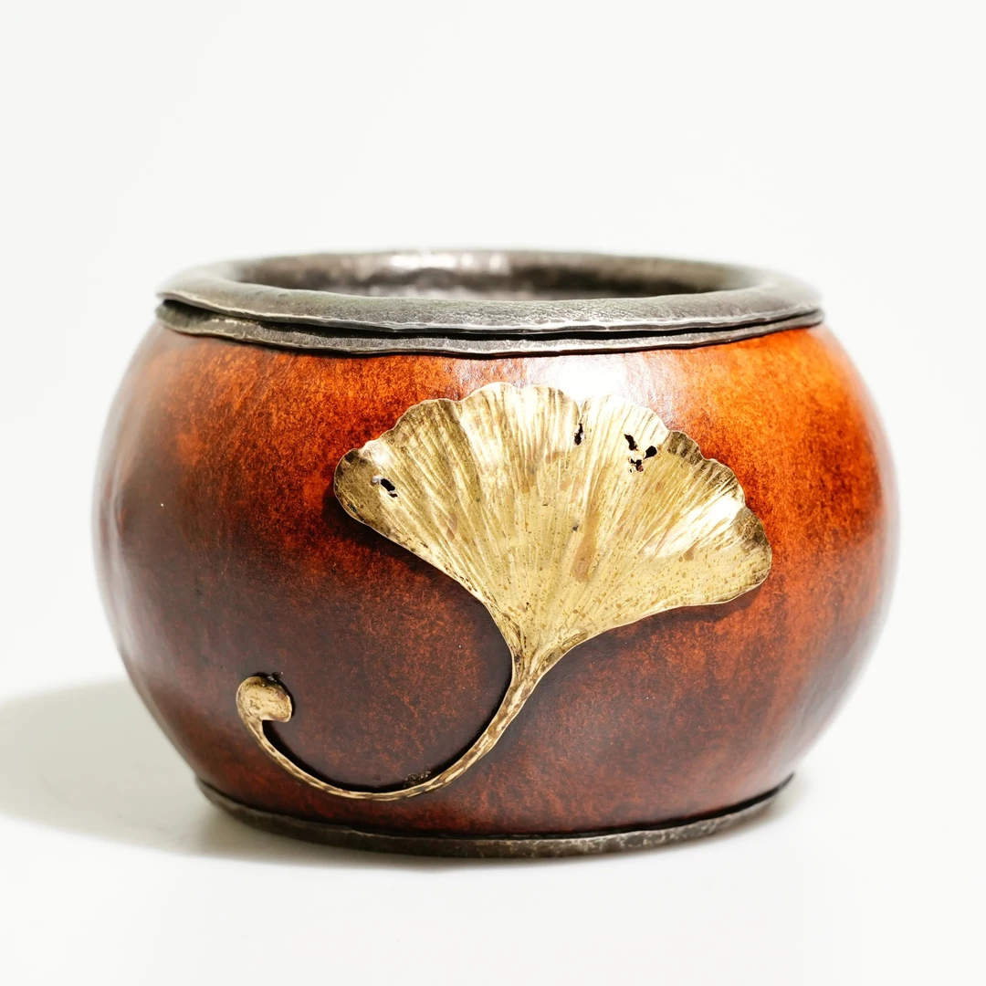 RHT锡制鼓型葫芦建水