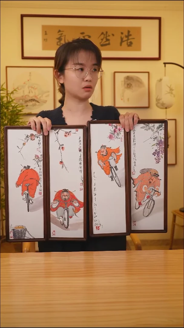 横款鹿鸣现代美术馆-梁滨老师作品