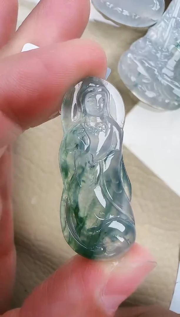 翡翠未镶嵌颈饰缅甸翡翠a货