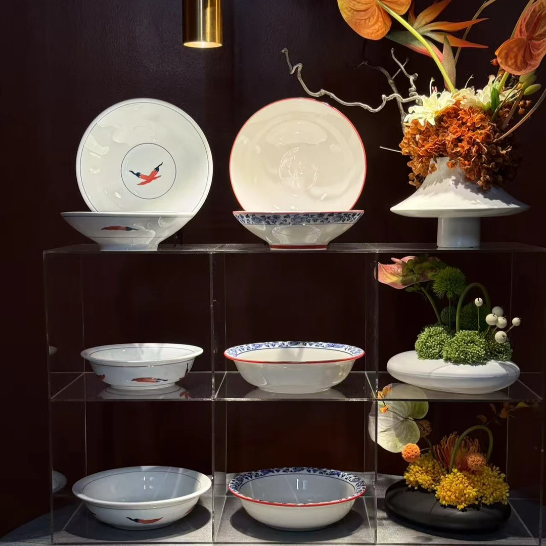 正品优选高温陶瓷小炒碗川菜湘菜江西小炒土菜私房菜【拍一发十】