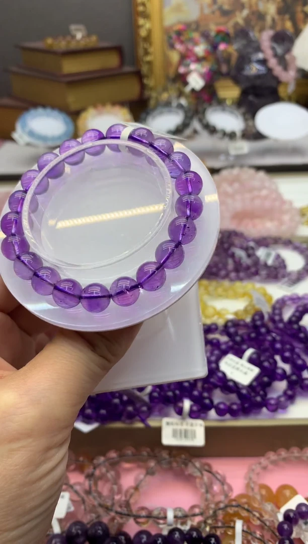 【闪购商品】水晶手串未镶嵌9+乌拉圭紫水晶